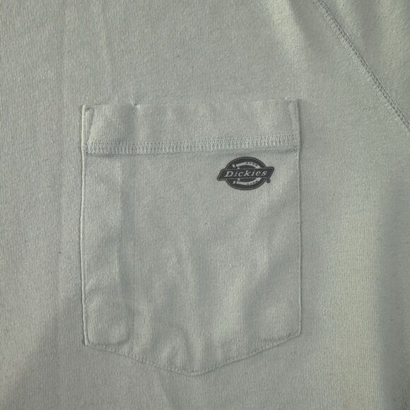 Dickies Temp-IQ Performance Men T-Shirt Short Sleeve Size 3XL Cream/Green - Picture 2 of 4